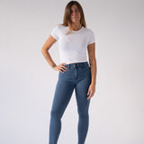 SKINNY HIGH RISE - BLUE