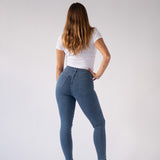 SKINNY HIGH RISE - BLUE