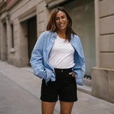 RELAXED SHORTS - BLACK