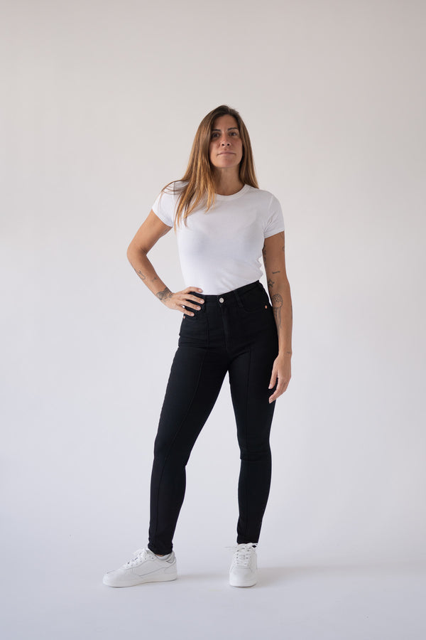 SKINNY NERVIO HIGH RISE - BLACK