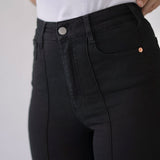 SKINNY NERVIO HIGH RISE - BLACK