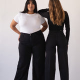 CULOTTE HIGH RISE - BLACK