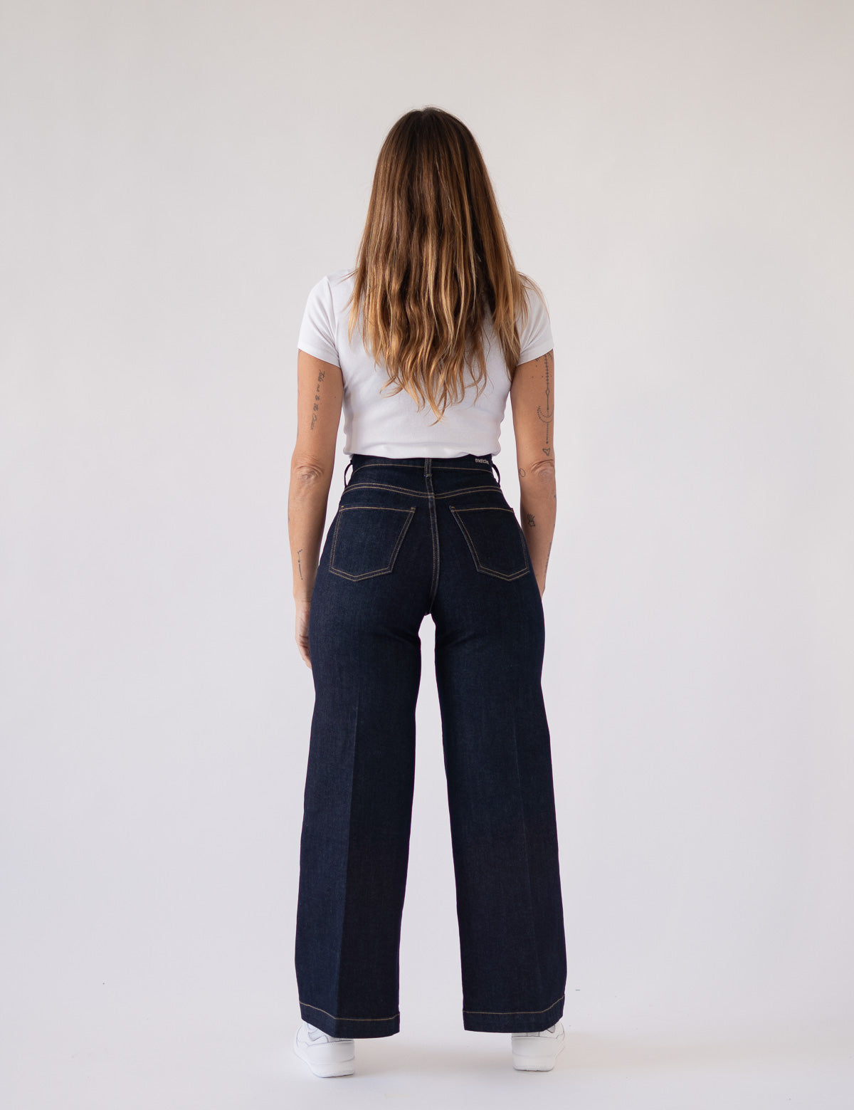 CULOTTE HIGH RISE - RAW DENIM