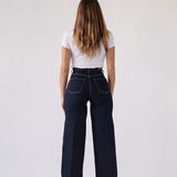 CULOTTE HIGH RISE - RAW DENIM