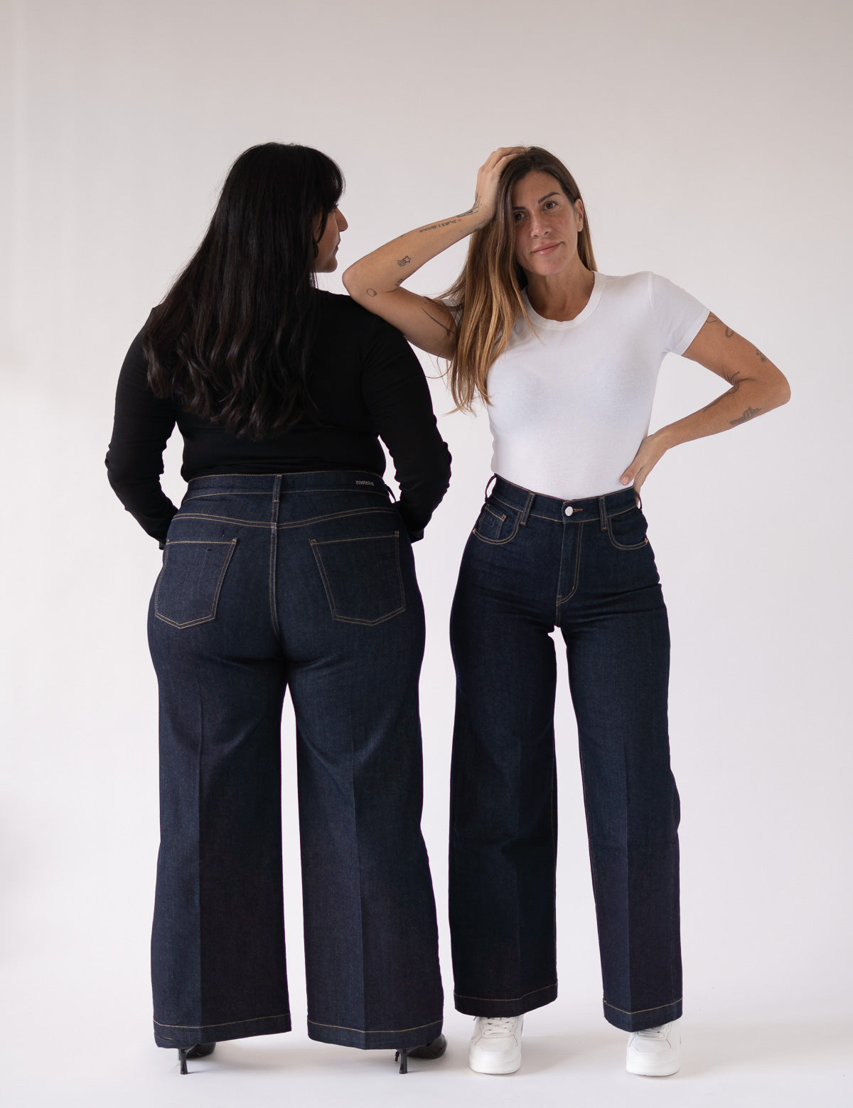 CULOTTE HIGH RISE - RAW DENIM