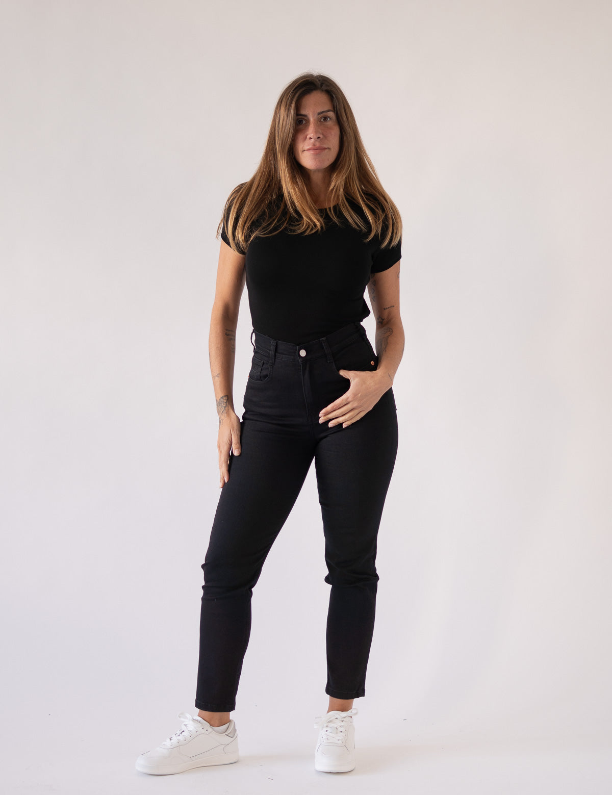 MOM HIGH RISE - DEEP BLACK