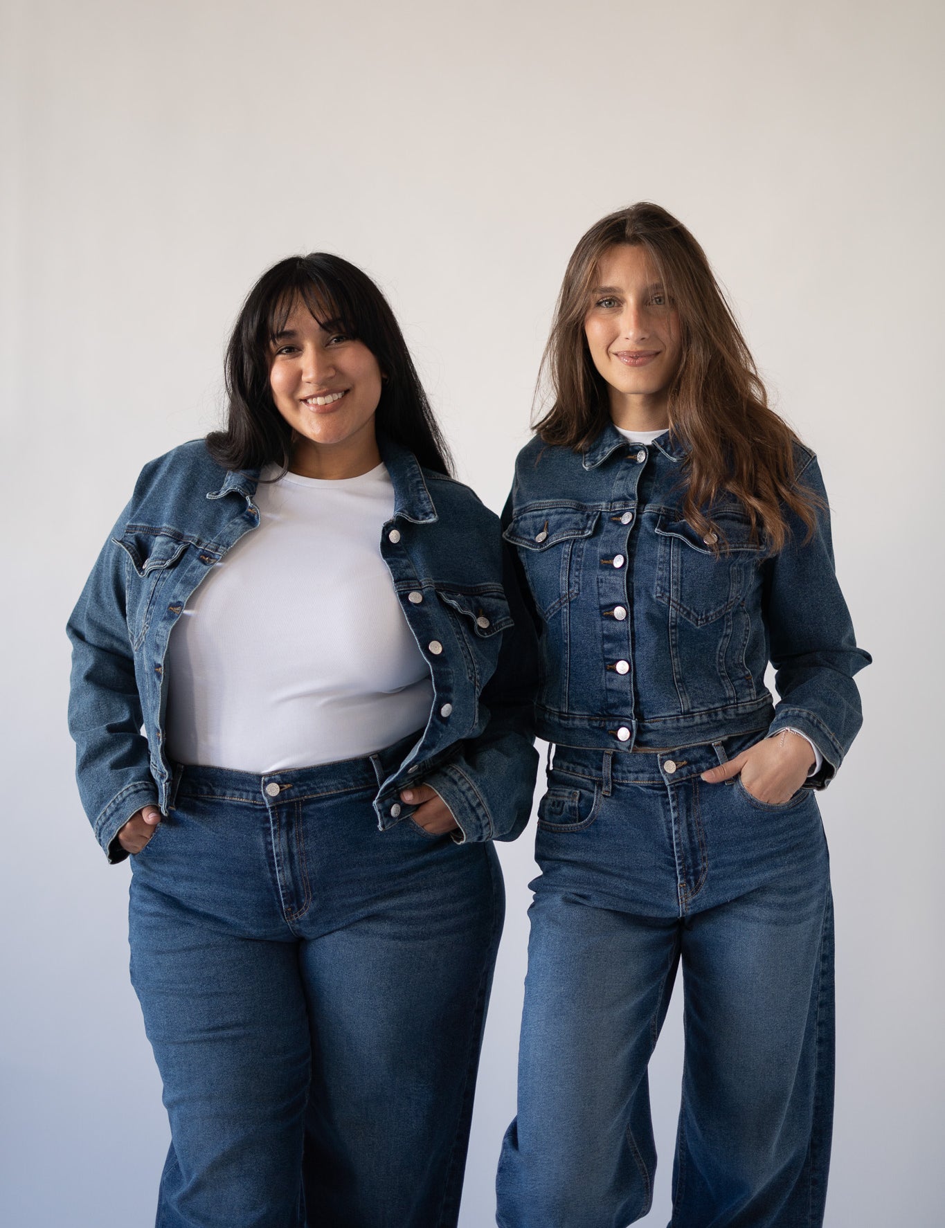 DENIM JACKET - DARK BLUE