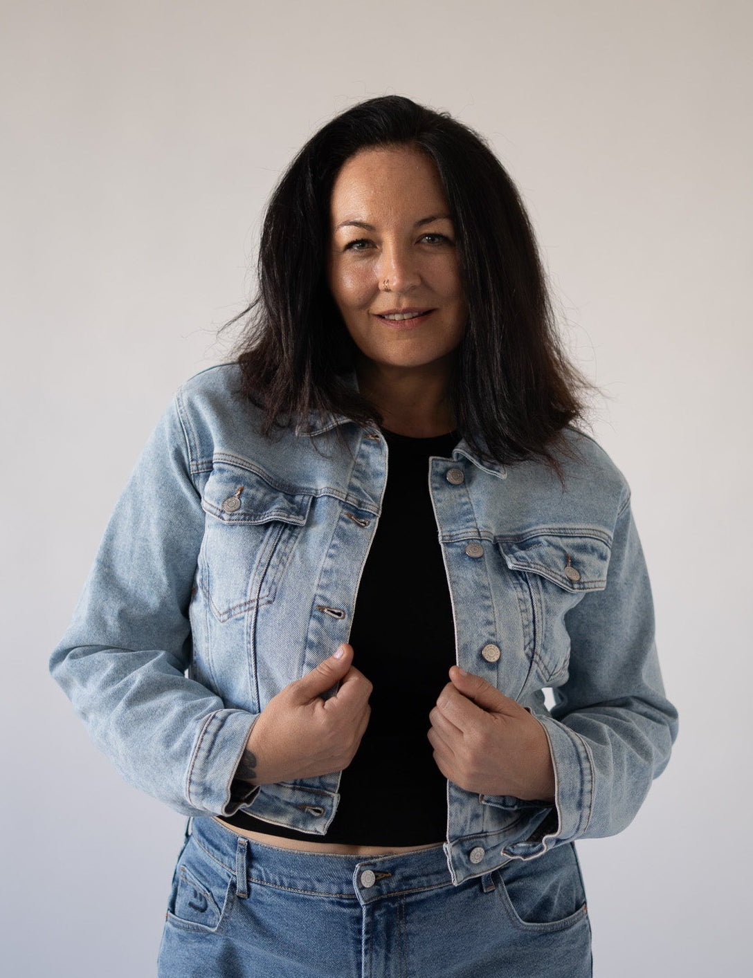 DENIM JACKET - LIGHT BLUE