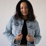 DENIM JACKET - LIGHT BLUE