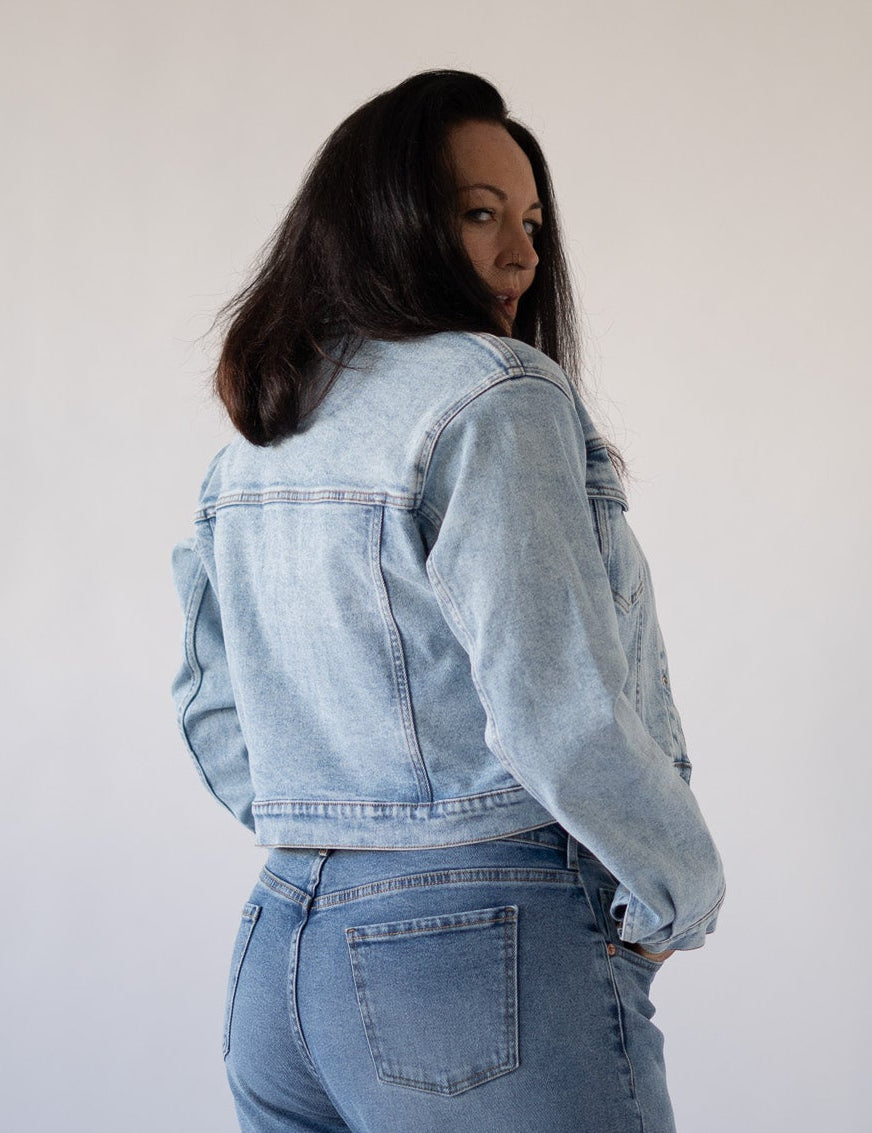DENIM JACKET - LIGHT BLUE