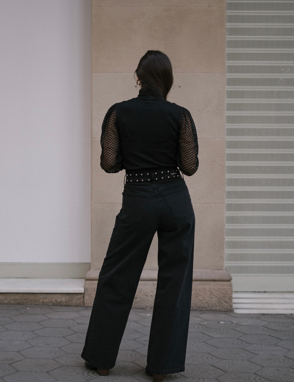 BAGGY TATXES PLATEJADES - BLACK