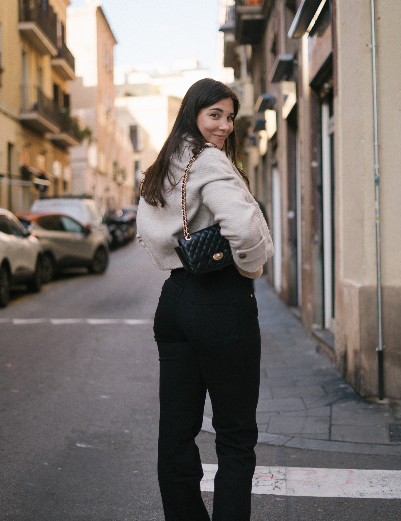 WIDELEG TALL HIGH RISE - BLACK