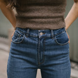 CULOTTE HIGH RISE - BLUE