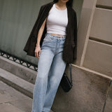 CULOTTE HIGH RISE - LIGHT BLUE