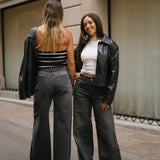 BAGGY TALL HIGH RISE - GREY