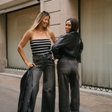 BAGGY TALL HIGH RISE - GREY