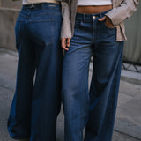 BAGGY LOW RISE - DARK BLUE