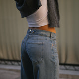 BAGGY LOW RISE - LIGHT BLUE