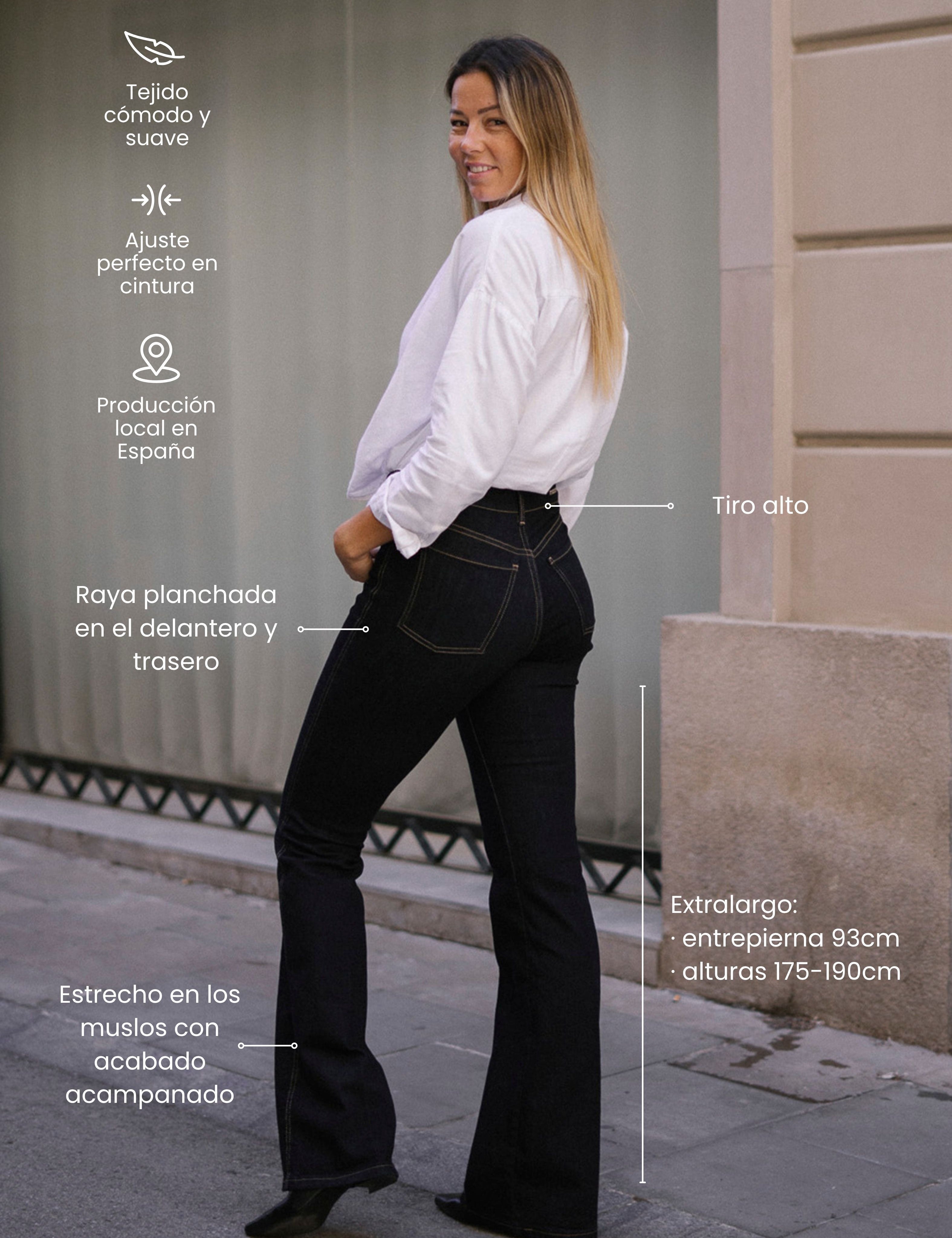 70'S FLARE TALL HIGH RISE - RAW DENIM