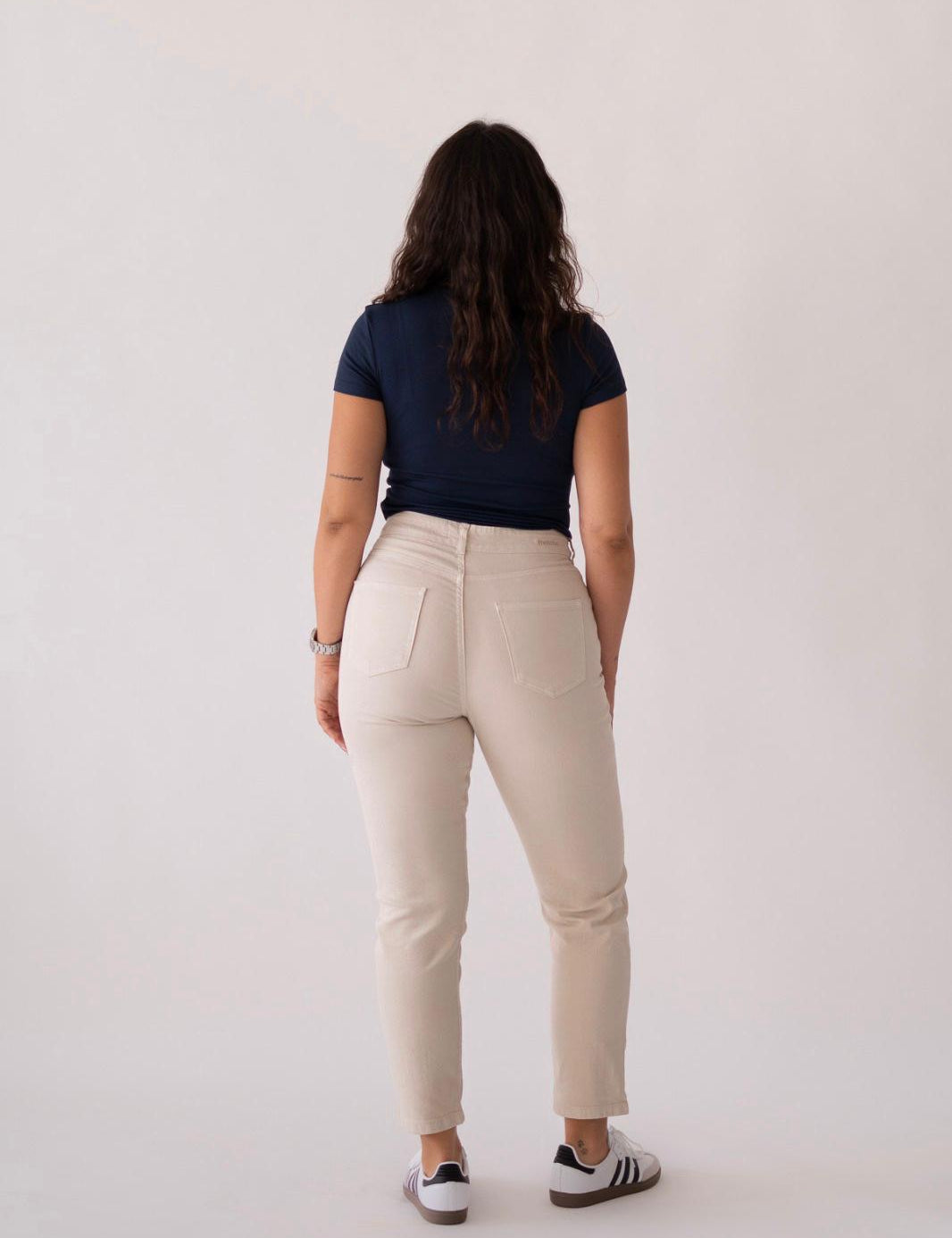 MOM HIGH RISE - BEIGE