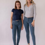 SKINNY MID RISE - LIGHT BLUE