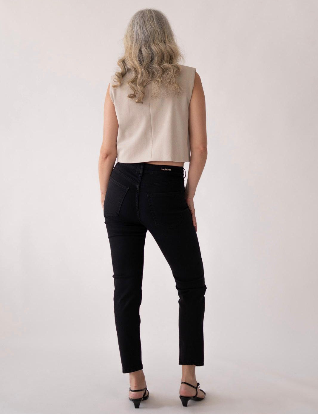 MOM HIGH RISE - DEEP BLACK