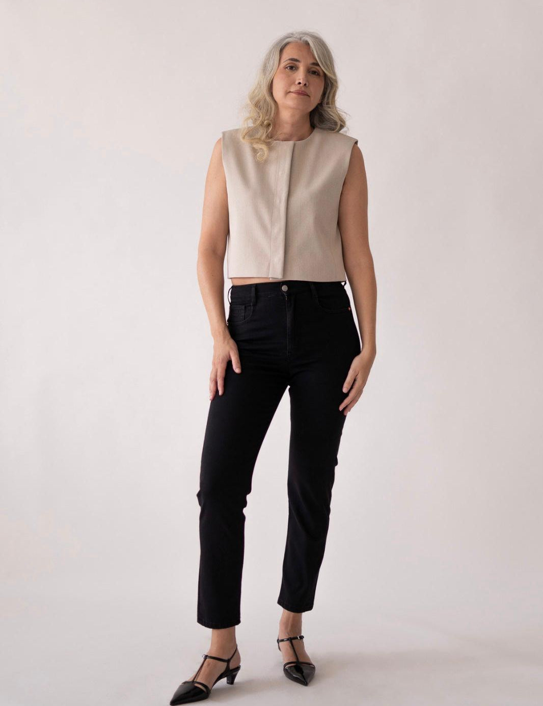 MOM HIGH RISE - DEEP BLACK