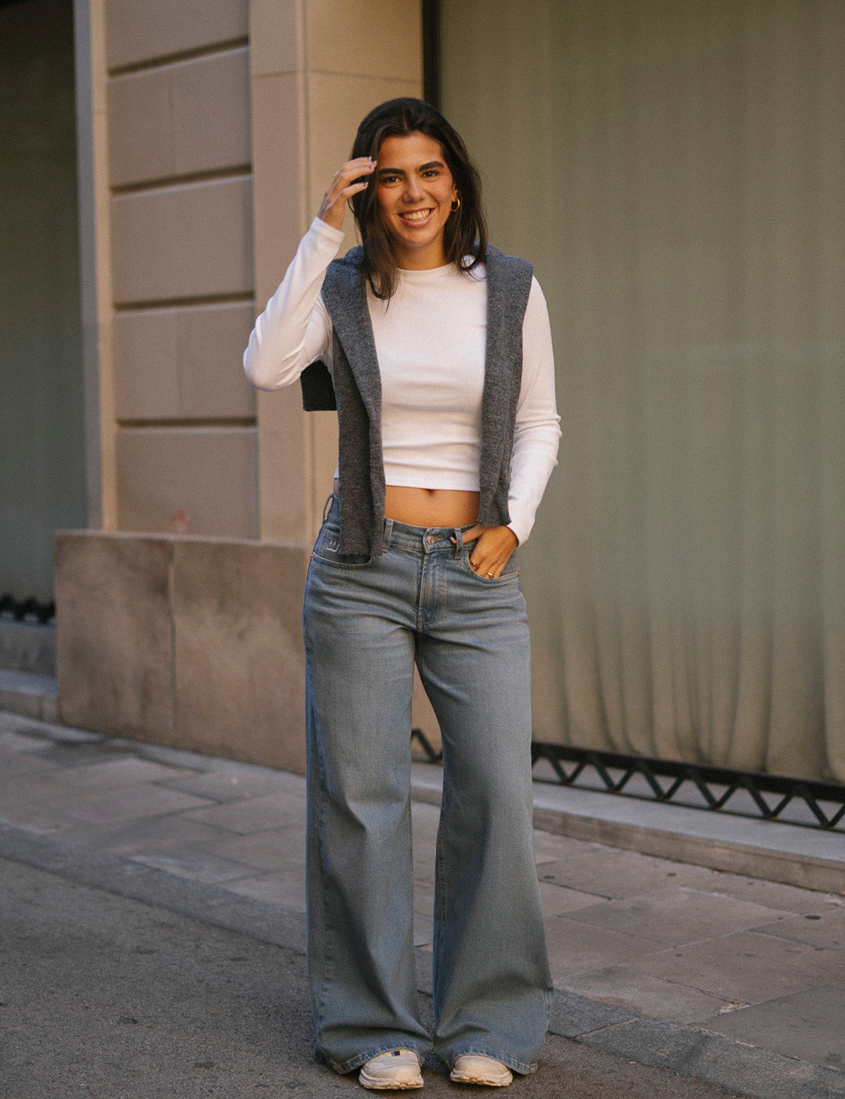 BAGGY LOW RISE - LIGHT BLUE