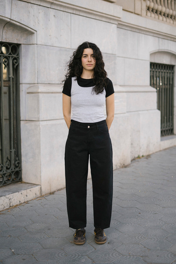 BARREL HIGH RISE - BLACK