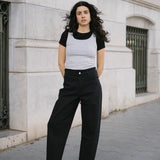 BARREL HIGH RISE - BLACK