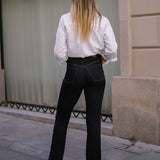 70'S FLARE TALL HIGH RISE - RAW DENIM
