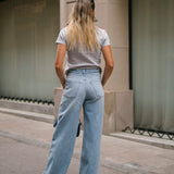 BAGGY TALL HIGH RISE - LIGHT BLUE