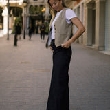 CULOTTE TALL HIGH RISE - RAW DENIM