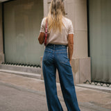BAGGY TALL HIGH RISE - DARK BLUE