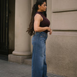 PALAZZO HIGH RISE - BLUE