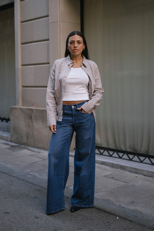 BAGGY LOW RISE - DARK BLUE