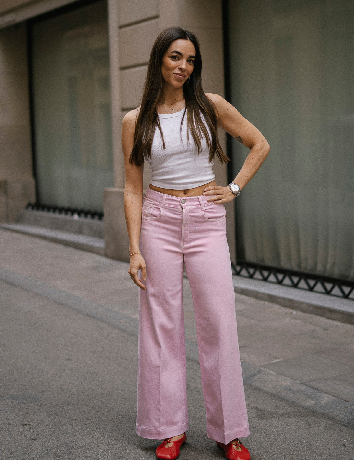 CULOTTE HIGH RISE - PINK