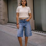 BERMUDA JORTS - BLUE