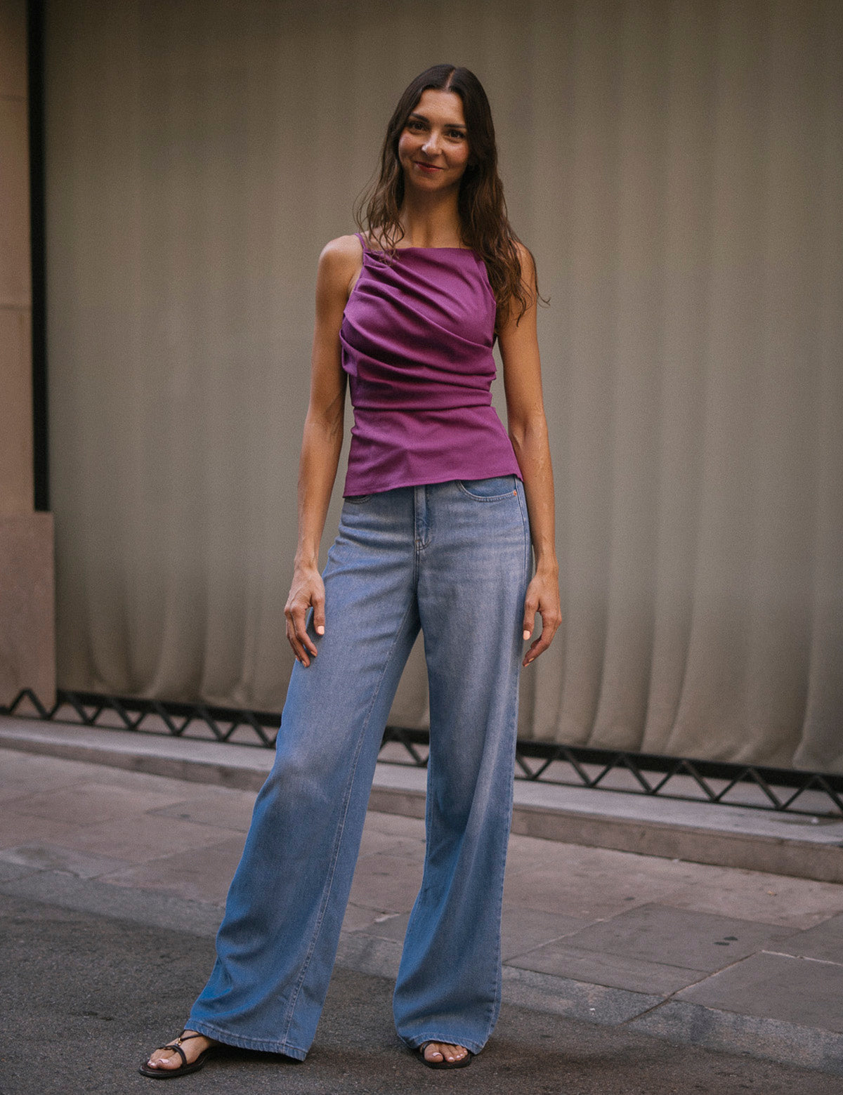 FLUID WIDELEG TALL - BLUE
