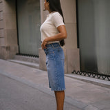 BERMUDA JORTS - BLUE