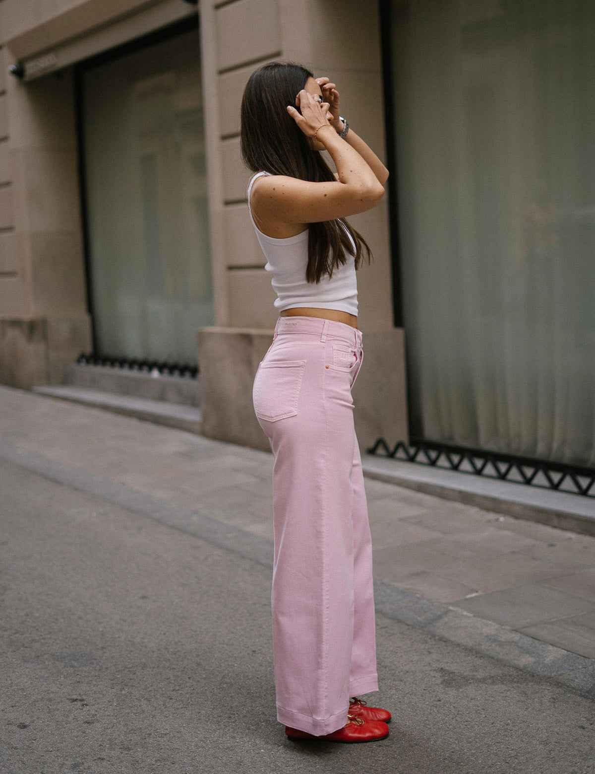 CULOTTE HIGH RISE - PINK