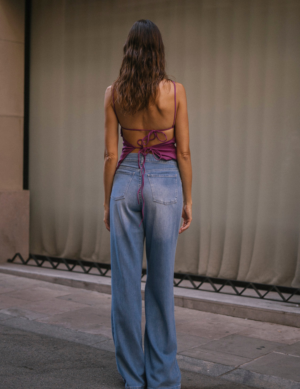 FLUID WIDELEG TALL - BLUE