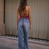 FLUID WIDELEG TALL - BLUE