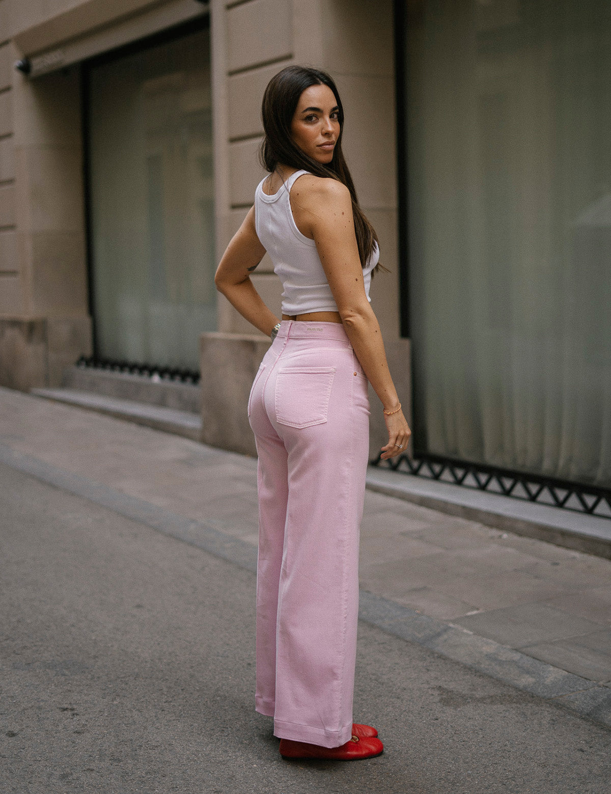 CULOTTE HIGH RISE - PINK