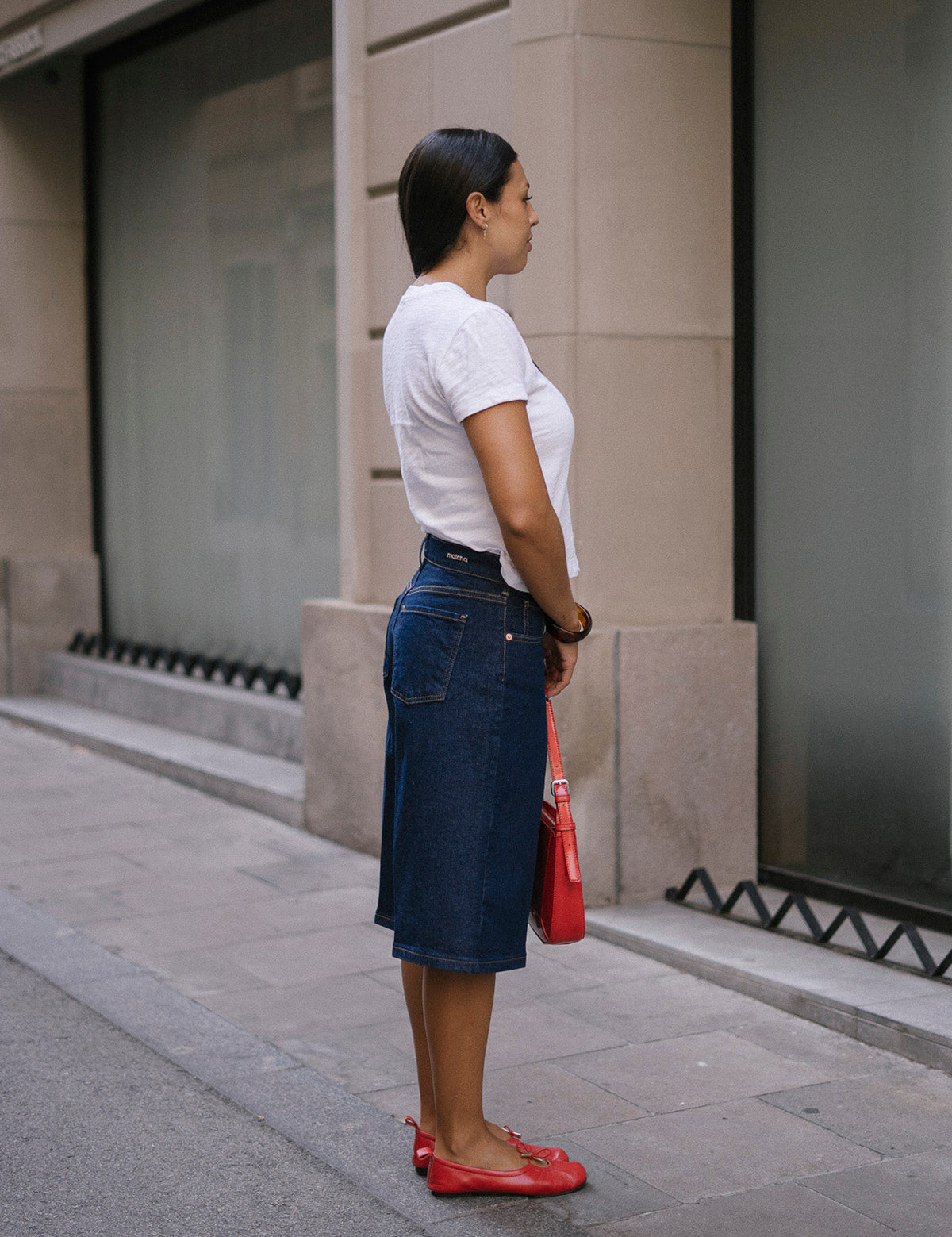 BERMUDA JORTS - RAW DENIM