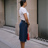 BERMUDA JORTS - RAW DENIM