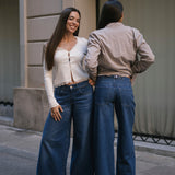 BAGGY LOW RISE - DARK BLUE