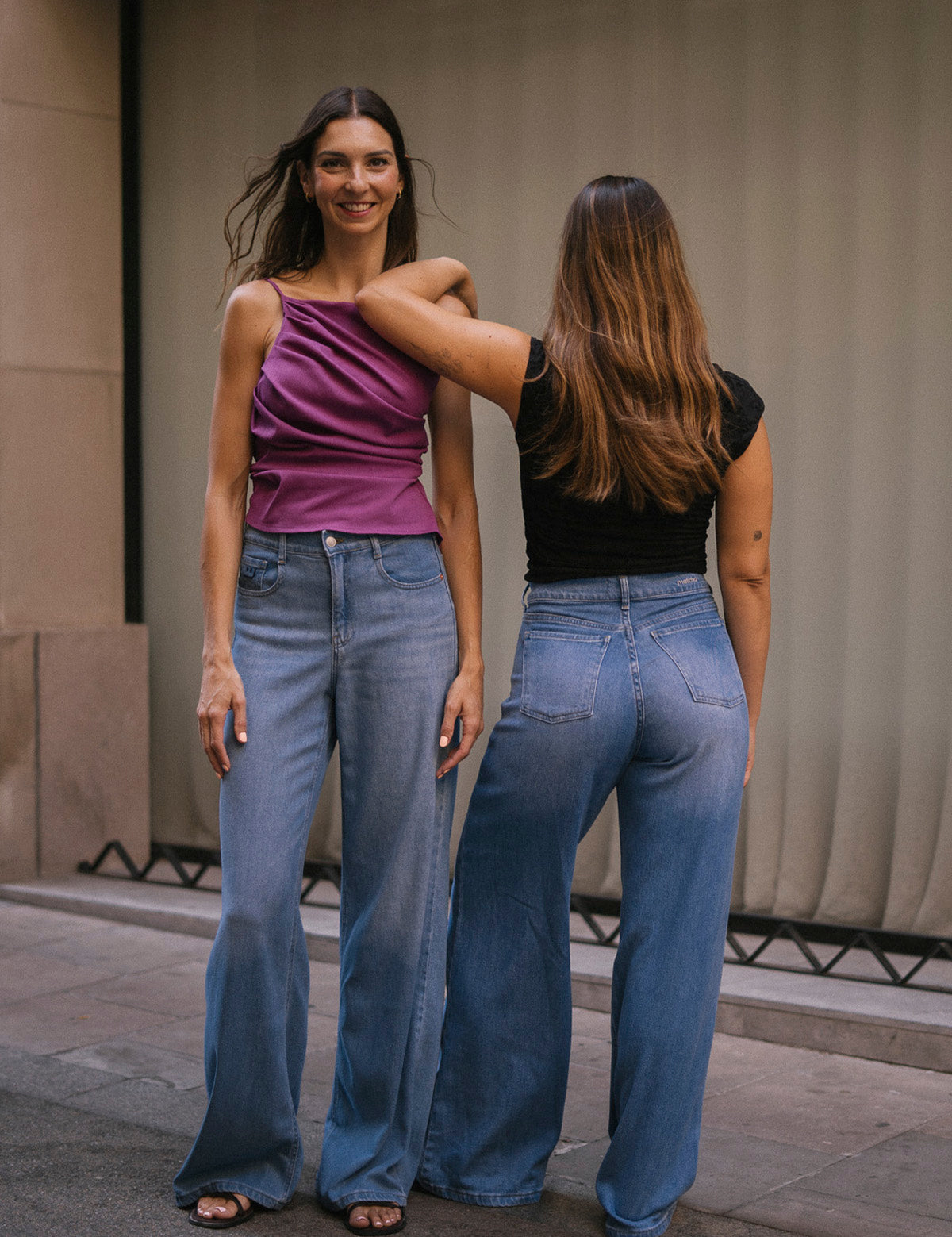 FLUID WIDELEG TALL - BLUE