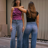 FLUID WIDELEG TALL - BLUE