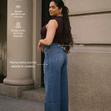 PALAZZO HIGH RISE - BLUE